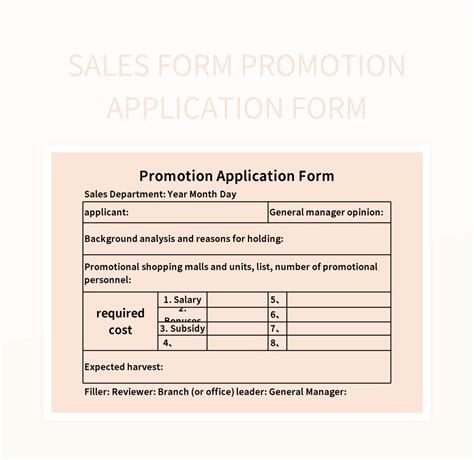 Sales Promotion Application .